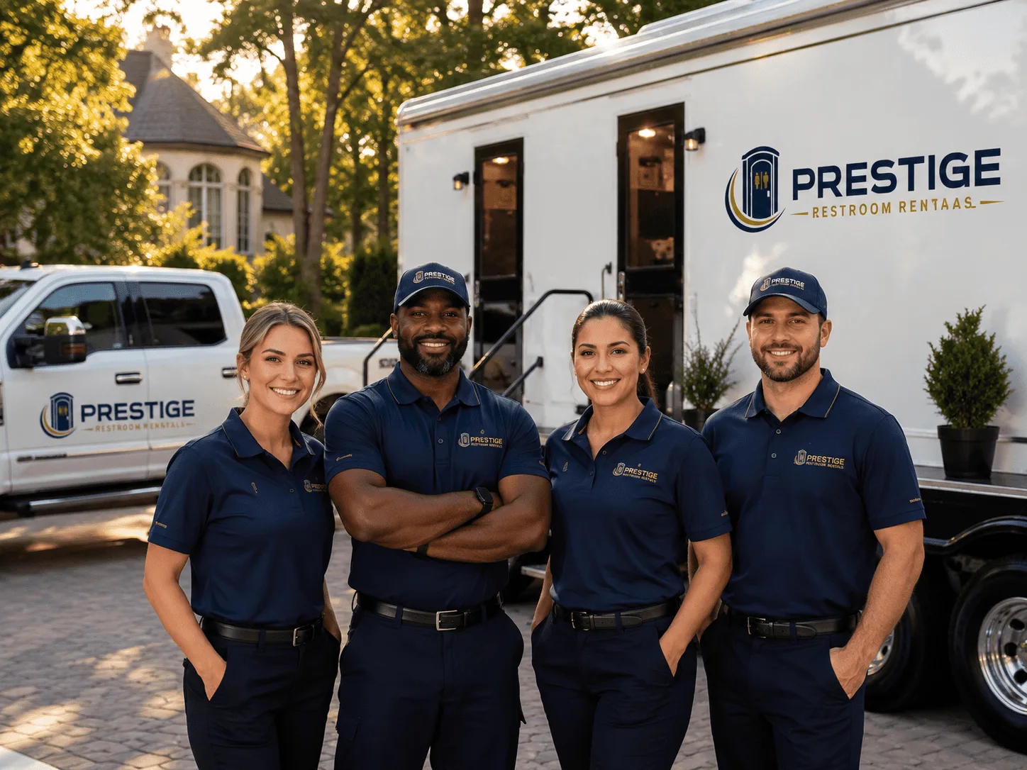 Trusted Luxury Portable Restrooms company in Hudson, IA